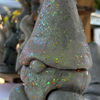 Glimmer Gnome with Shovel - Concrete - Indoor/Outdoor